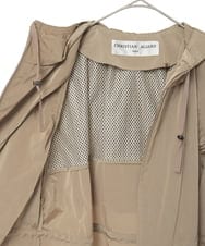 PYJAE10590 CHRISTIAN AUJARD(小さいサイズ)(メゾン ドゥ サンク) シャンブレージップアップブルゾン ブラウン