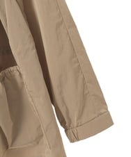 PYJAE10590 CHRISTIAN AUJARD(小さいサイズ)(メゾン ドゥ サンク) シャンブレージップアップブルゾン ブラウン