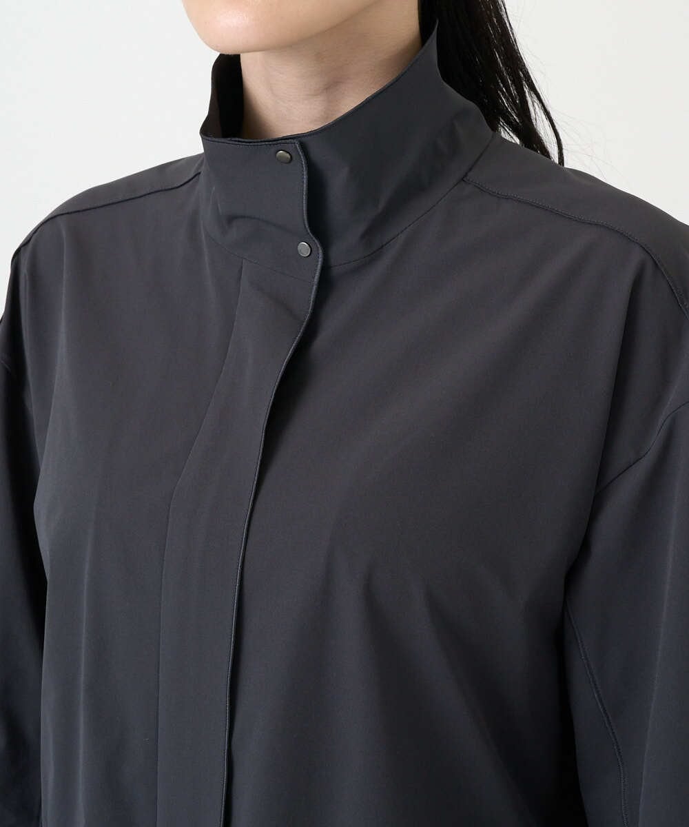 PYJEE16490 CHRISTIAN AUJARD(小さいサイズ)(メゾン ドゥ サンク) [軽い]タフタジップジャケット ライトグレー