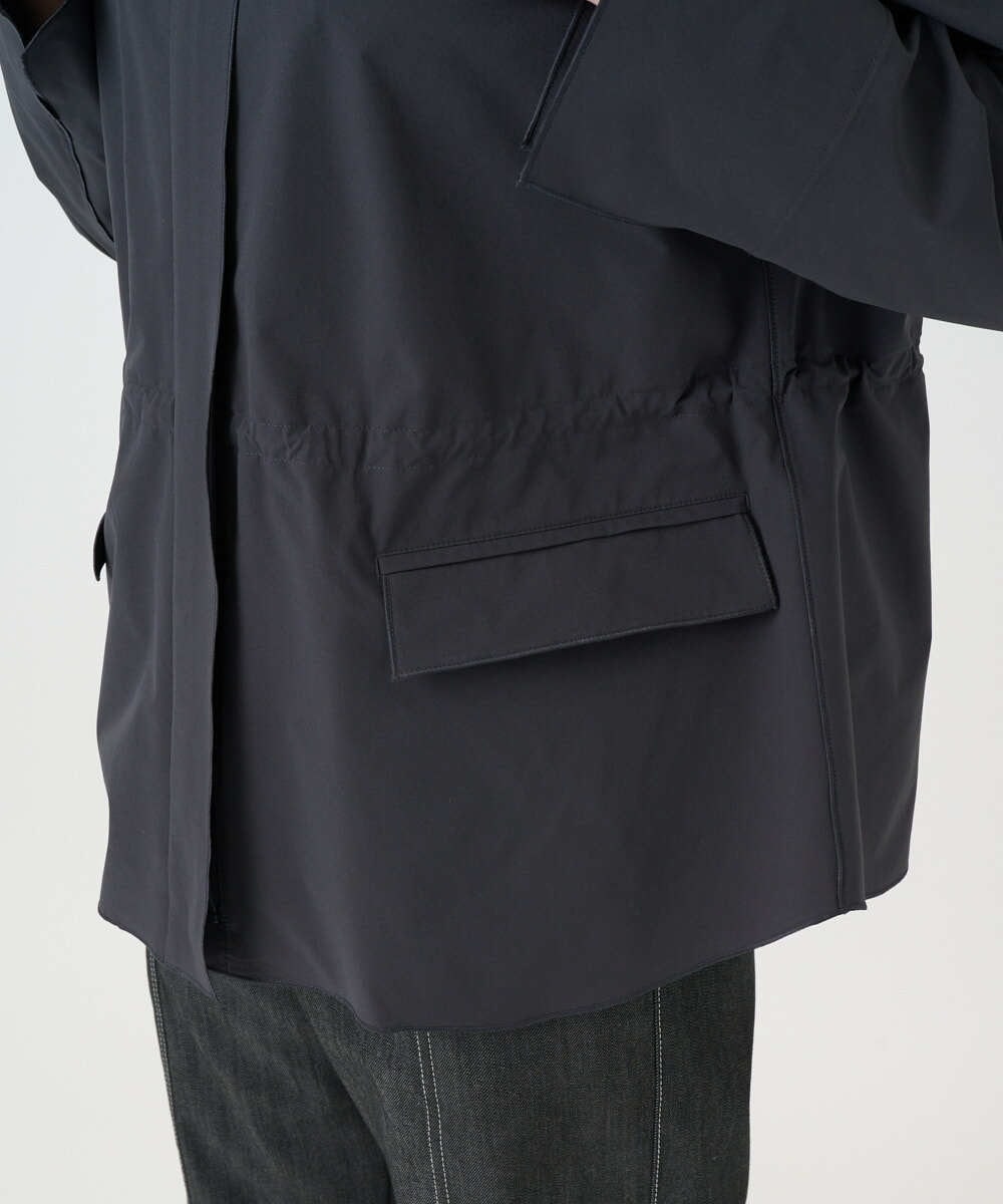 PYJEE16490 CHRISTIAN AUJARD(小さいサイズ)(メゾン ドゥ サンク) [軽い]タフタジップジャケット ライトグレー