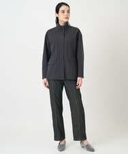 PYJEE16490 CHRISTIAN AUJARD(小さいサイズ)(メゾン ドゥ サンク) [軽い]タフタジップジャケット ライトグレー