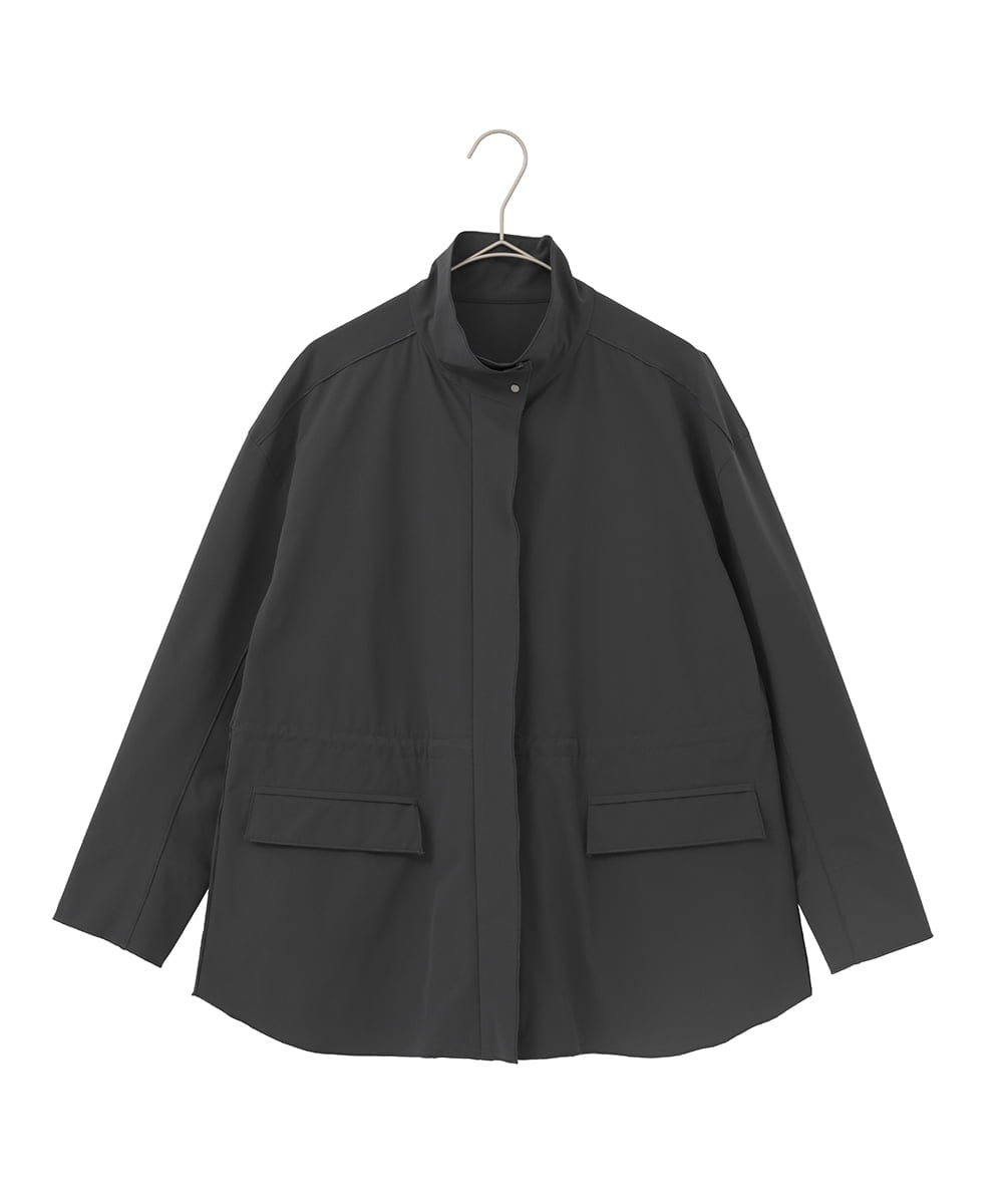 PYJEE16490 CHRISTIAN AUJARD(小さいサイズ)(メゾン ドゥ サンク) [軽い]タフタジップジャケット ライトグレー