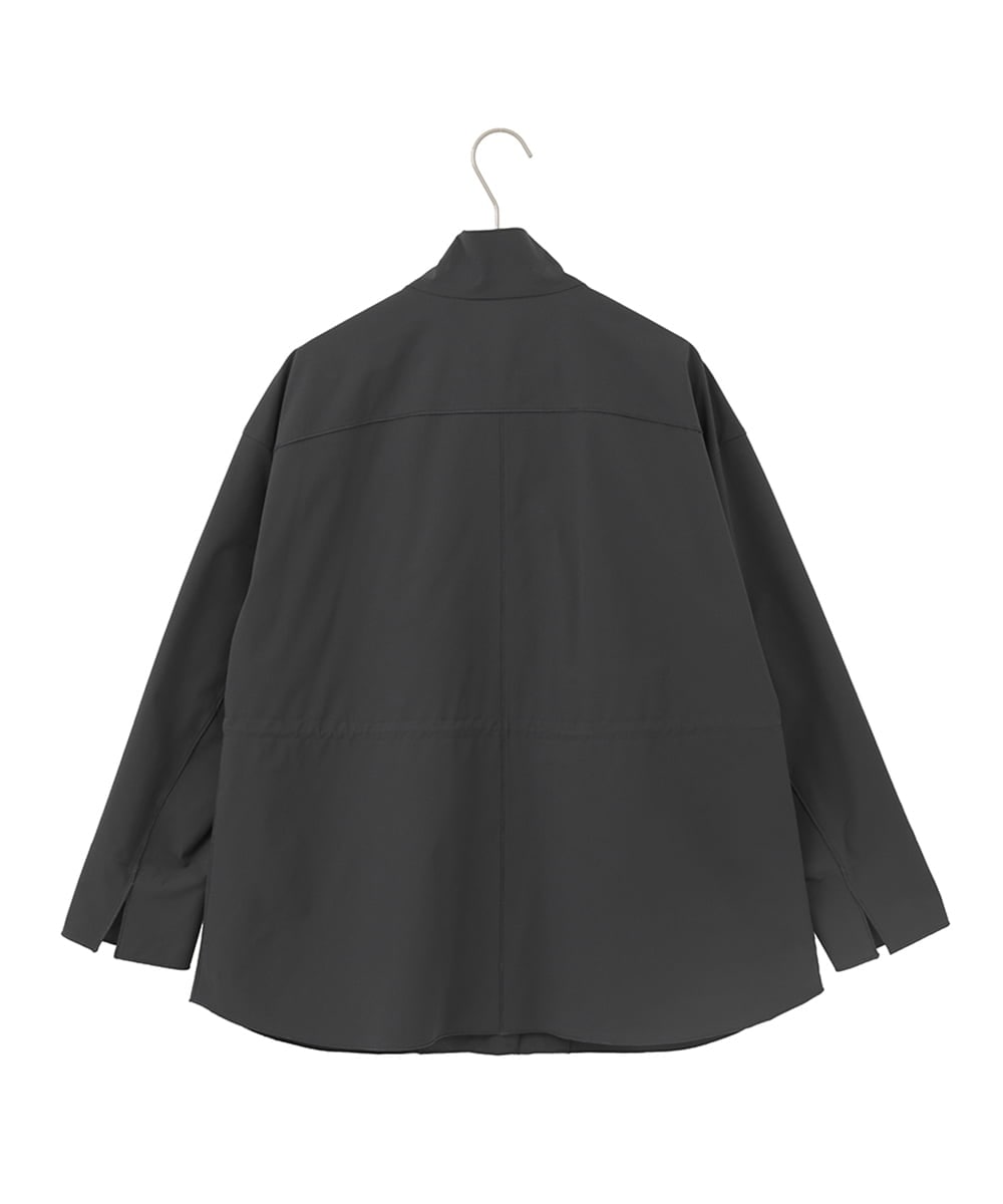 PYJEE16490 CHRISTIAN AUJARD(小さいサイズ)(メゾン ドゥ サンク) [軽い]タフタジップジャケット ライトグレー