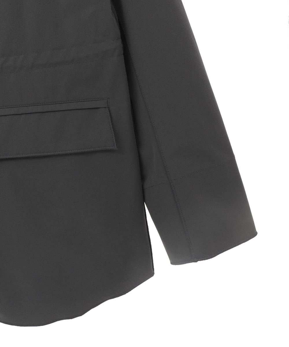 PYJEE16490 CHRISTIAN AUJARD(小さいサイズ)(メゾン ドゥ サンク) [軽い]タフタジップジャケット ライトグレー