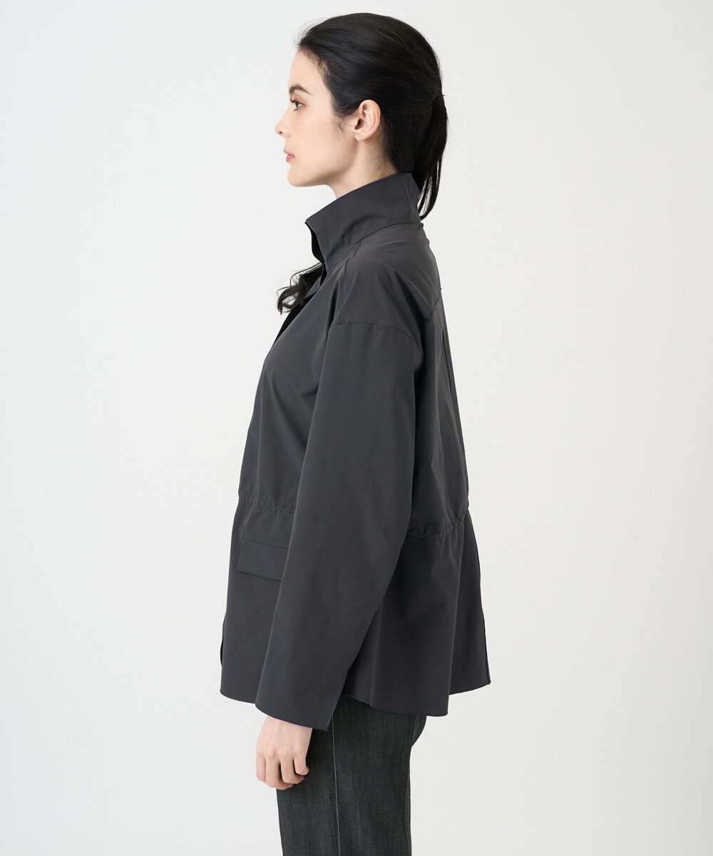 PYJEE16490 CHRISTIAN AUJARD(小さいサイズ)(メゾン ドゥ サンク) [軽い]タフタジップジャケット ライトグレー