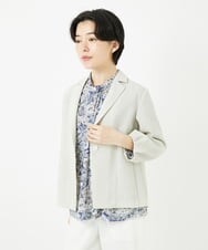 PYJGA33500 CHRISTIAN AUJARD(小さいサイズ)(メゾン ドゥ サンク) [接触冷感･吸水速乾]タックスリーブジャケット ベージュ