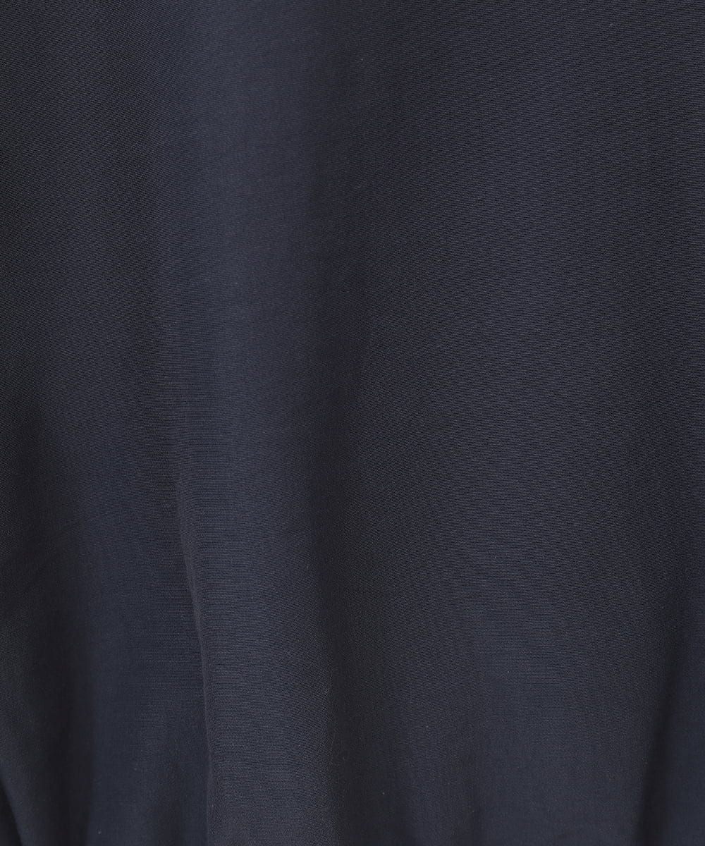PYJGA45430 CHRISTIAN AUJARD(小さいサイズ)(メゾン ドゥ サンク) 【セットアップ対応】ノーカラージップアップブルゾン ネイビー