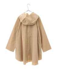 PYJGB25450 CHRISTIAN AUJARD(小さいサイズ)(メゾン ドゥ サンク) [軽量･撥水･通気性]テントラインフーテッド羽織 ライトブラウン