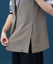 PYJGD21430 CHRISTIAN AUJARD(小さいサイズ)(メゾン ドゥ サンク) [速乾性]テーラードジレ ベージュ