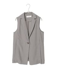 PYJGD21430 CHRISTIAN AUJARD(小さいサイズ)(メゾン ドゥ サンク) [セットアップ対応/速乾性]テーラードジレ ベージュ