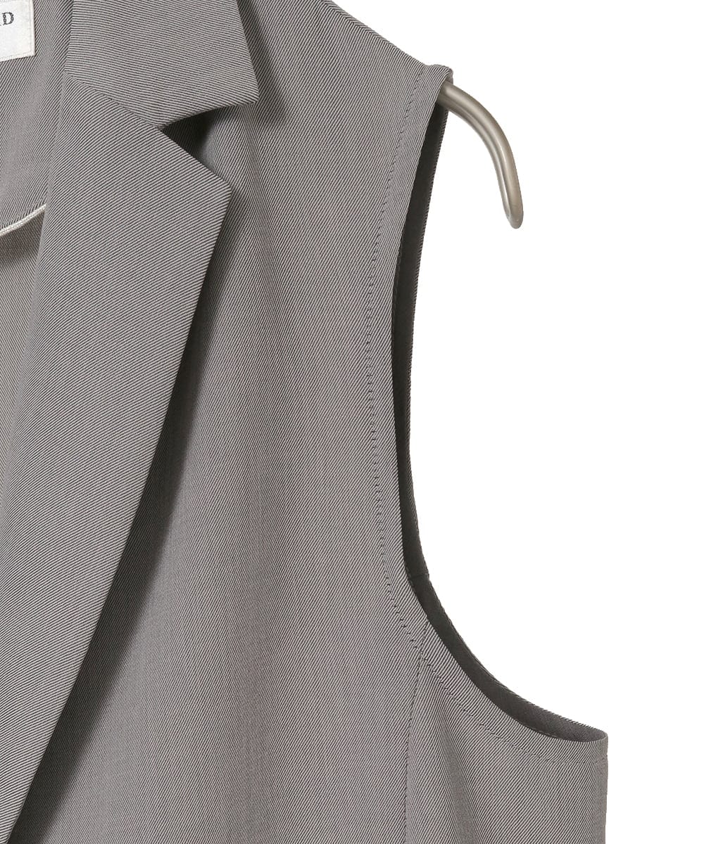 PYJGD21430 CHRISTIAN AUJARD(小さいサイズ)(メゾン ドゥ サンク) [セットアップ対応/速乾性]テーラードジレ ベージュ