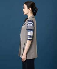 PYJGD21430 CHRISTIAN AUJARD(小さいサイズ)(メゾン ドゥ サンク) [速乾性]テーラードジレ ベージュ