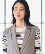 PYJGD21430 CHRISTIAN AUJARD(小さいサイズ)(メゾン ドゥ サンク) [セットアップ対応/速乾性]テーラードジレ ベージュ