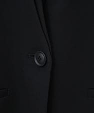 PYJJW10590 CHRISTIAN AUJARD(小さいサイズ)(メゾン ドゥ サンク) [セットアップ対応]シンプルノーカラージャケット ブラック