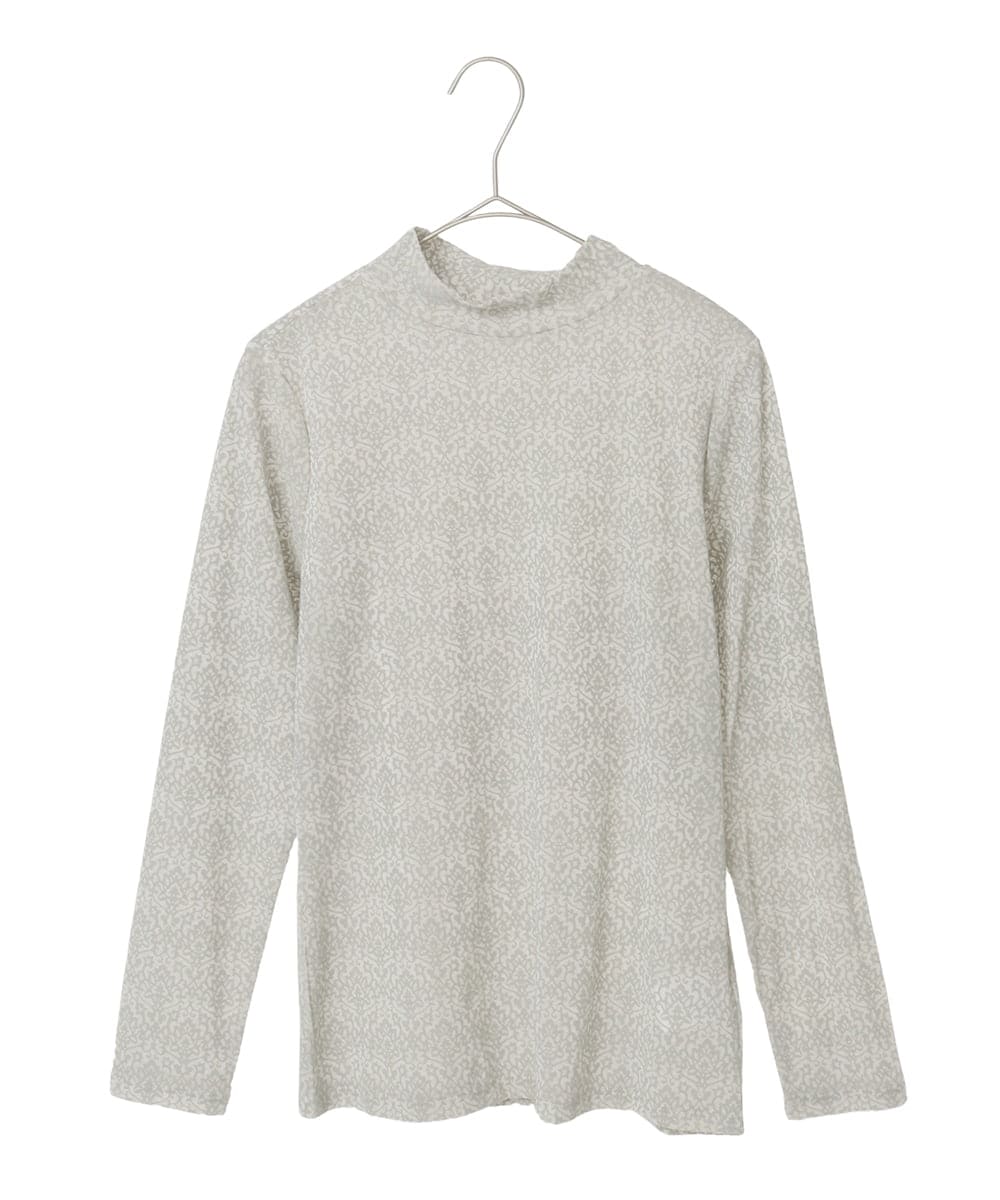 PYKAE07290 CHRISTIAN AUJARD(小さいサイズ)(メゾン ドゥ サンク) フロッキープリントカットソー ネイビー