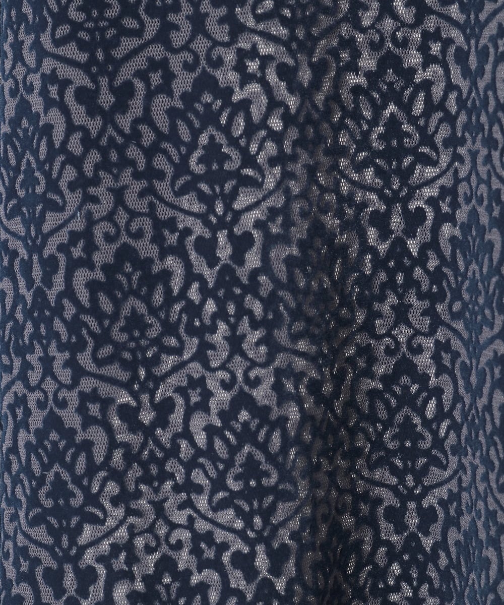 PYKAE07290 CHRISTIAN AUJARD(小さいサイズ)(メゾン ドゥ サンク) フロッキープリントカットソー ネイビー