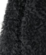 PYKAE11330 CHRISTIAN AUJARD(小さいサイズ)(メゾン ドゥ サンク) チュール刺繍羽織 アイボリー