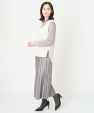 PYKAW36330 CHRISTIAN AUJARD(小さいサイズ)(メゾン ドゥ サンク) パターンロゴプリントカットソー ラベンダー系