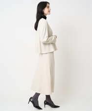 PYKCD09540 CHRISTIAN AUJARD(小さいサイズ)(メゾン ドゥ サンク) [セットアップ対応]ラメジャージー羽織 アイボリー