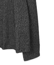 PYKCD09540 CHRISTIAN AUJARD(小さいサイズ)(メゾン ドゥ サンク) [セットアップ対応]ラメジャージー羽織 ブラック