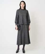 PYKCD10390 CHRISTIAN AUJARD(小さいサイズ)(メゾン ドゥ サンク) [セットアップ対応]ラメジャージープルオーバー ブラック