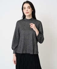 PYKCD10390 CHRISTIAN AUJARD(小さいサイズ)(メゾン ドゥ サンク) [セットアップ対応]ラメジャージープルオーバー ブラック