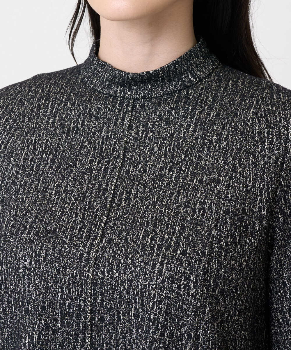 PYKCD10390 CHRISTIAN AUJARD(小さいサイズ)(メゾン ドゥ サンク) [セットアップ対応]ラメジャージープルオーバー ブラック