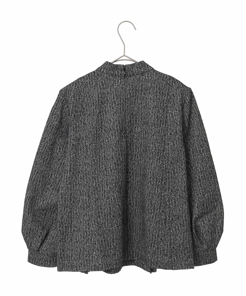 PYKCD10390 CHRISTIAN AUJARD(小さいサイズ)(メゾン ドゥ サンク) [セットアップ対応]ラメジャージープルオーバー ブラック