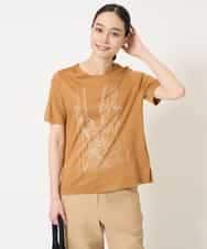 PYKGA47200 CHRISTIAN AUJARD(小さいサイズ)(メゾン ドゥ サンク) PARIS風景プリントTシャツ レンガ