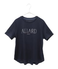PYKGC61200 CHRISTIAN AUJARD(小さいサイズ)(メゾン ドゥ サンク) ロゴモチーフTシャツ ネイビー