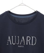 PYKGC61200 CHRISTIAN AUJARD(小さいサイズ)(メゾン ドゥ サンク) ロゴモチーフTシャツ ネイビー