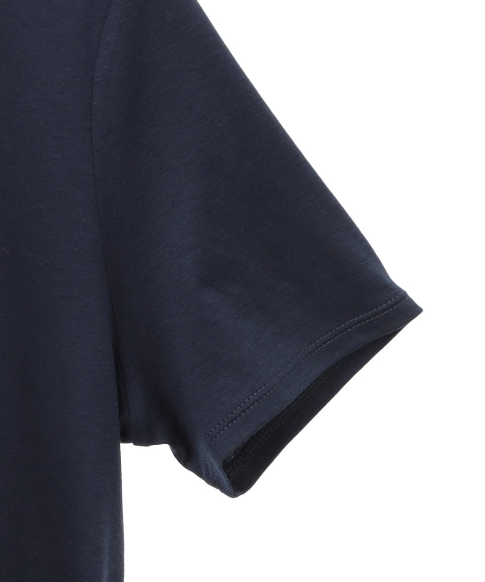 PYKGC61200 CHRISTIAN AUJARD(小さいサイズ)(メゾン ドゥ サンク) ロゴモチーフTシャツ ネイビー