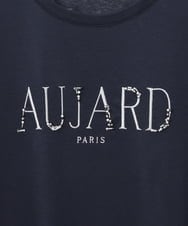 PYKGC61200 CHRISTIAN AUJARD(小さいサイズ)(メゾン ドゥ サンク) ロゴモチーフTシャツ ネイビー