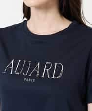 PYKGC61200 CHRISTIAN AUJARD(小さいサイズ)(メゾン ドゥ サンク) ロゴモチーフTシャツ ネイビー