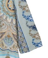 PYKGD26300 CHRISTIAN AUJARD(小さいサイズ)(メゾン ドゥ サンク) マリンブルーペーズリーカットソー ブルー系