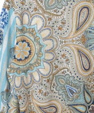 PYKGD26300 CHRISTIAN AUJARD(小さいサイズ)(メゾン ドゥ サンク) マリンブルーペーズリーカットソー ブルー系