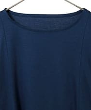 PYKGD28210 CHRISTIAN AUJARD(小さいサイズ)(メゾン ドゥ サンク) スムースフレアーカットソー ブルー