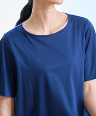 PYKGD28210 CHRISTIAN AUJARD(小さいサイズ)(メゾン ドゥ サンク) スムースフレアーカットソー ブルー