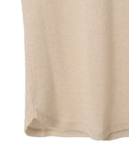 PYKGD29140 CHRISTIAN AUJARD(小さいサイズ)(メゾン ドゥ サンク) ラメフライスカットソー ライトグレー