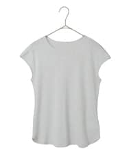 PYKGD29140 CHRISTIAN AUJARD(小さいサイズ)(メゾン ドゥ サンク) ラメフライスカットソー ライトグレー