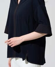 PYKGD42330 CHRISTIAN AUJARD(小さいサイズ)(メゾン ドゥ サンク) [セットアップ対応]ドライタッチジャージートップス ネイビー