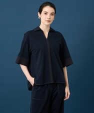 PYKGD42330 CHRISTIAN AUJARD(小さいサイズ)(メゾン ドゥ サンク) [セットアップ対応]ドライタッチジャージートップス ネイビー