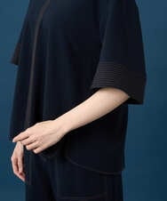 PYKGD42330 CHRISTIAN AUJARD(小さいサイズ)(メゾン ドゥ サンク) [セットアップ対応]ドライタッチジャージートップス ネイビー