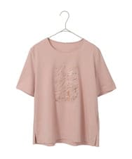 PYKGD43180 CHRISTIAN AUJARD(小さいサイズ)(メゾン ドゥ サンク) [接触冷感]ドライコットンカットソー ネイビー