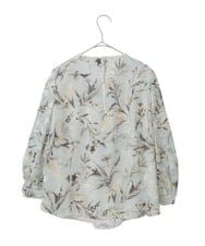 PYKGE02360 CHRISTIAN AUJARD(小さいサイズ)(メゾン ドゥ サンク) ［セットアップ対応］フラワープリントシアーカットソー グリーン