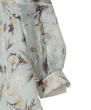 PYKGE02360 CHRISTIAN AUJARD(小さいサイズ)(メゾン ドゥ サンク) ［セットアップ対応］フラワープリントシアーカットソー グリーン