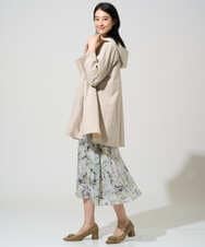 PYKGE02360 CHRISTIAN AUJARD(小さいサイズ)(メゾン ドゥ サンク) ［セットアップ対応］フラワープリントシアーカットソー グリーン