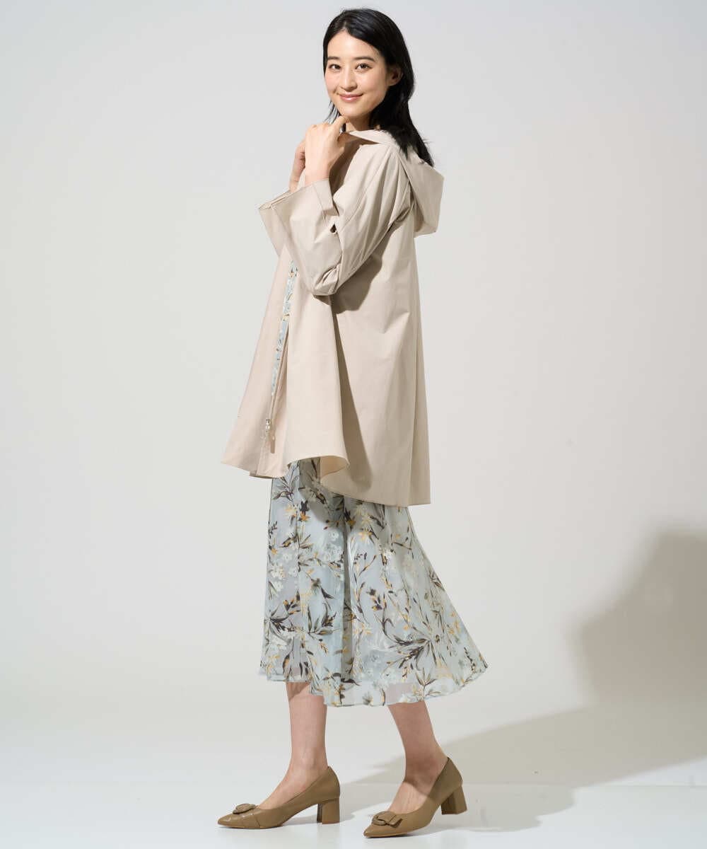 PYKGE02360 CHRISTIAN AUJARD(小さいサイズ)(メゾン ドゥ サンク) ［セットアップ対応］フラワープリントシアーカットソー グリーン