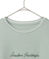 PYKGE13230 CHRISTIAN AUJARD(小さいサイズ)(メゾン ドゥ サンク) ビジューロゴカットソー グリーン