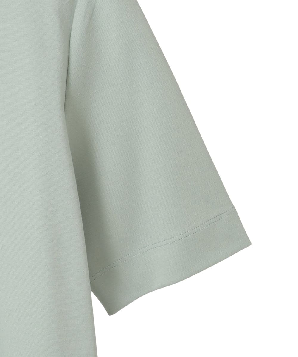 PYKGE13230 CHRISTIAN AUJARD(小さいサイズ)(メゾン ドゥ サンク) ビジューロゴカットソー グリーン